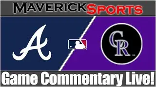 Atlanta Braves vs Colorado Rockies⚾|⚾ Game Commentary Live!