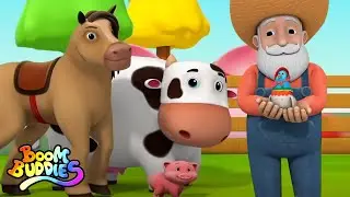 Om Mac Donald Punya Ternak | Video prasekolah | Boom Buddies Indonesia | Puisi untuk anak