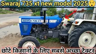 Swaraj 735 XT 3 Star new model 2025 tractor full review 
