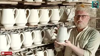 Ceramic Glaze technique and Kiln Firing Complete Process | How to Glaze Ceramics Without Kiln