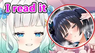 Mint tells everyone about the Blue Archive doujin that she read today