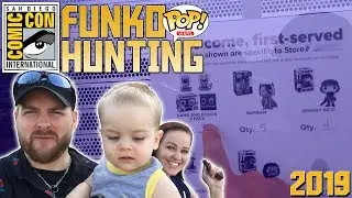 SDCC 2019 Funko Pop Hunting | The Pressure Is On!