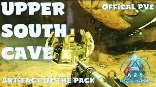 Upper South Cave Without Cryopods - Artifact of the Pack - Ark Survival Ascended - Official PVE