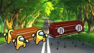 Henry Stickmin and Among Us Coffin Dance