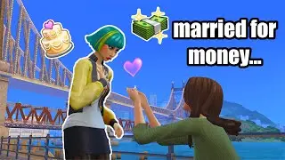 I married for money...