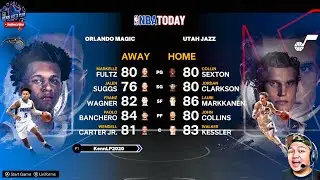 ORLANDO MAGIC vs UTAH JAZZ - NBA TODAY Nintendo Switch V1 