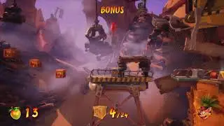 Crash Bandicoot 4 - Crash Compactor Bonus Stage Walkthrough