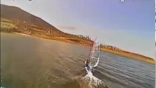 FPV Windsurfing - The first test (low quality)