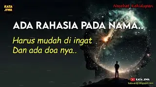 ADA RAHASIA PADA NAMA - HARUS MUDAH DI INGAT DAN ADA DOA NYA | Andy Firmansyah
