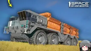 This Cyberpunk Vehicle is Secretly a Beast, Space Engineers