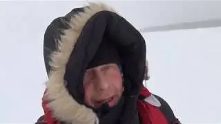 Чистка дороги мотобуксировщиком и садок для живца