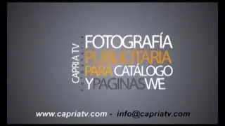 EMPRESA DE EDICIÓN DE VÍDEOS EN CALI (COLOMBIA) - CAPRIA FOTOGRAFÍA