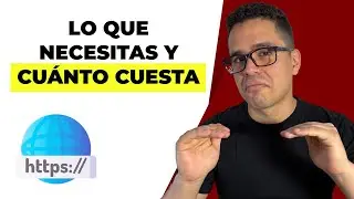 Qué necesitas para TENER un sitio web y CUÁNTO CUESTA en 2025