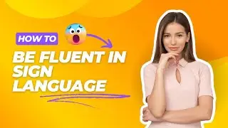 HOW can I be fluent in Sign language? @julietdunga6303