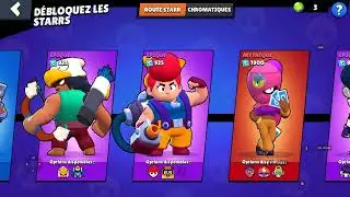 #1 Brawl Stars presentation de mon compte+ 1 game rang 22
