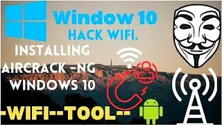 window 10 installing air crack NG in windows 10 wifi tool #windows10 #akif
