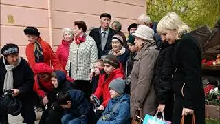 Открытие памятника на Театральной
