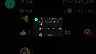 @BergesProd COMMENTED ON MY VID (5 days ago is a little late)