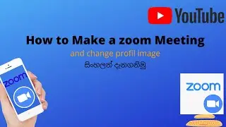 How to make a zoom meeting in Zoom App | King Minux
