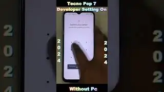 Developer option setting tecno pop 7|| How to disable developer option tecno pop 7 ||Without Pc 2024