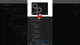 CSS Gear Loading Animation | HTML CSS JavaScript | 