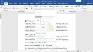Numbering headings – Word tutorial