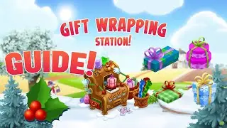 Hay Day - Gift Wrapping Station Guide! Winter 2022 Update!