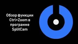SplitCam 10 - Обзор функции Zoom