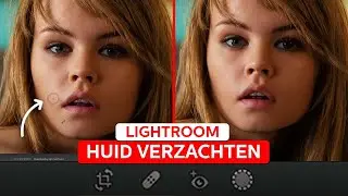HUID verzachten in LIGHTROOM met PENSEEL | Lightroom en Photoshop tips | Zoom.nl