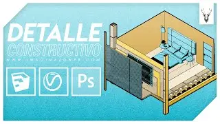Detalle constructivo | Photoshop para arquitectos | Imagina 3D