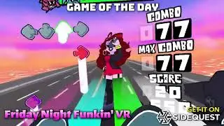 Friday Night Funkin' in VR! Quest 2 port