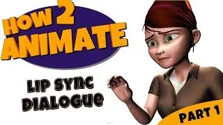 How to Animate a Dialogue Shot Part 1 | 3D Maya Animation Tutorial | HOW2ANIMATE