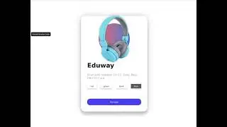 3d card animation with css and javaScript