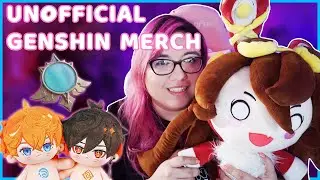 My Unofficial Genshin Impact Merch So Far || Neon + Nova