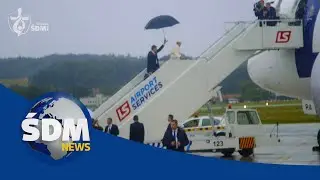 [ŚDM News] Pożegnanie Papieża na Lotnisku