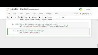 EDA|Missing Values|Not nan values