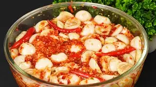 Bí quyết làm CÀ PHÁO NGÂM CHUA NGỌT vừa giòn, vừa trắng, cà không bị thâm
