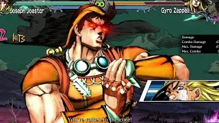 ASBR| Joseph Joestar (Kakyoin assist) mid screen-combo