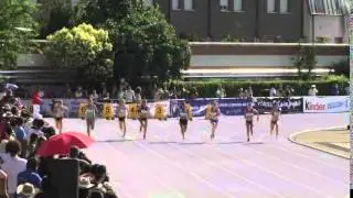 100m Mujeres Semifinal Cto España Cadete 2015