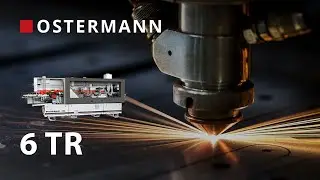 Кромкооблицовочный станок Ostermann 6TR - видео обзор и работа станка с примерами