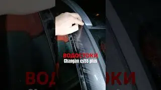 Водостоки. Дефлектора Changan cs55 plus. 
