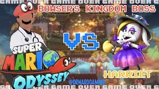 Super Mario Odyssey | Bowser's Kingdom Boss Fight | Harriet | Nintendo Switch Gameplay |DrNardGaming