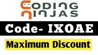 coding ninjas coupon code | coding ninjas promo code | coding ninjas referral code discount coupons