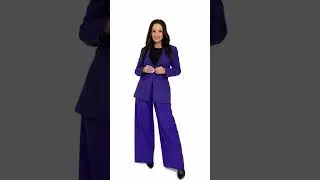 Lisa Ann in blue suit 