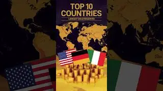 TOP 10 COUNTRIES WITH THE LARGEST GOLD RESERVES.