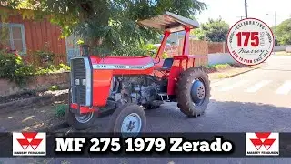 MF 275  Rebaixado Pneus Do 50quetinha Pintura Nova. Toledo-pr