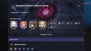 [HSR] Gold and Gear - Difficulty III