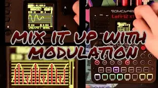 Modulation on the Sonicware Lofi12 XT