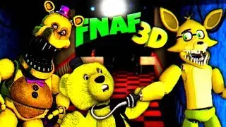 FNAF 3D БИТВА ЗОЛОТЫХ АНИМАТРОНИКОВ ➤ ГОЛДЕН ФОКСИ и ФРЕДБЕР ПРОТИВ FNAF PLAY !!!