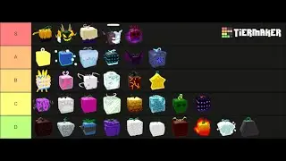 Tier list de tradeo en blox fruits 1/2 |°| Roblox